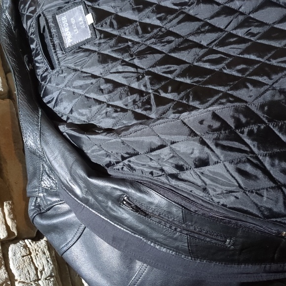 Motorcycle full Leather mens leather Coat jacket w/ gun pocket USA 🇺🇸 - Picture 14 of 14